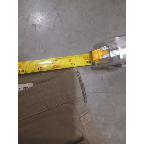 Flint and Tinder Straigh Fit Chino Pants Tan Five Pocket 34x31 (Tag 33x32) - Picture 4 of 7